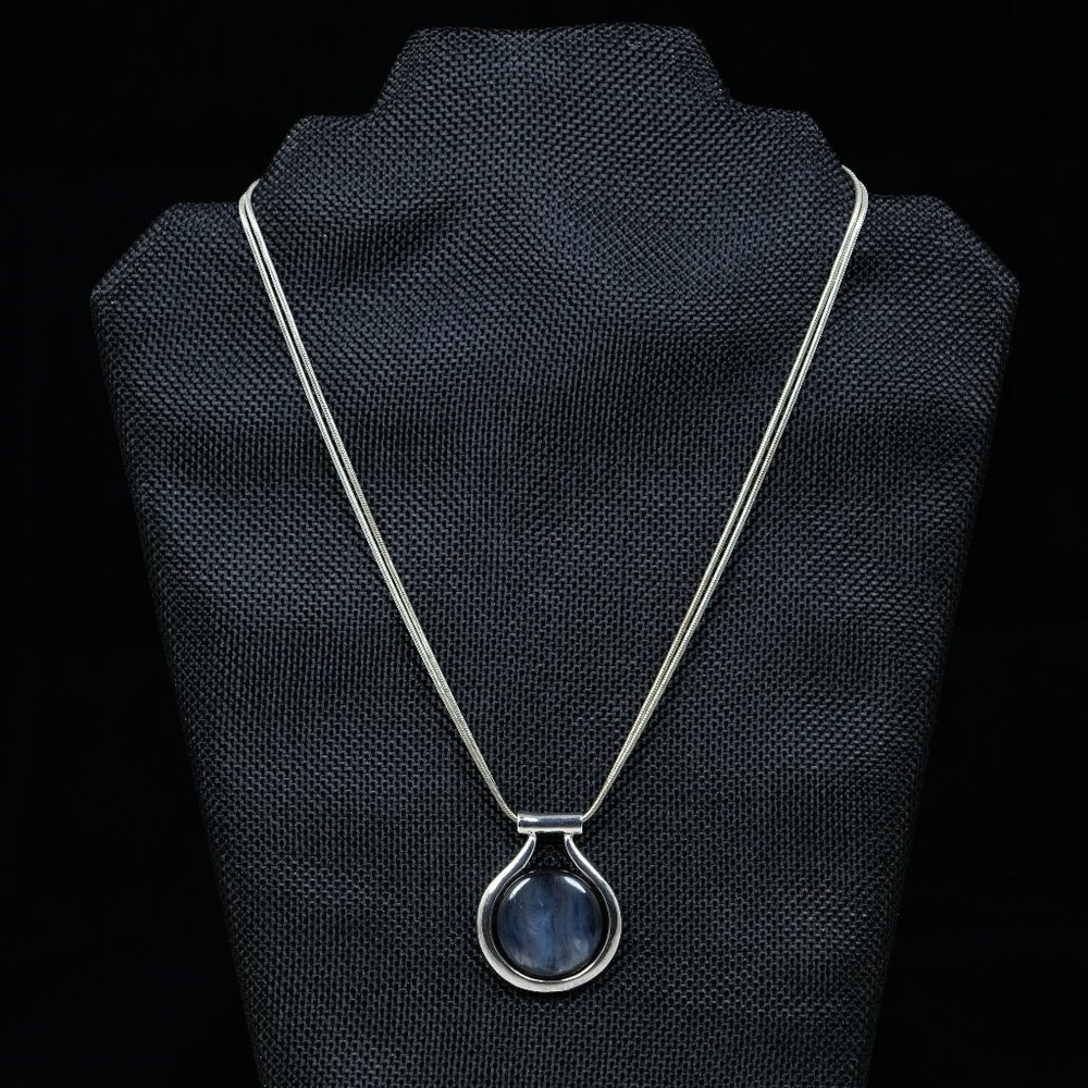 💍JEWELRY BOGO💍 New York & Co Women's Black Pendant Necklace 18 in